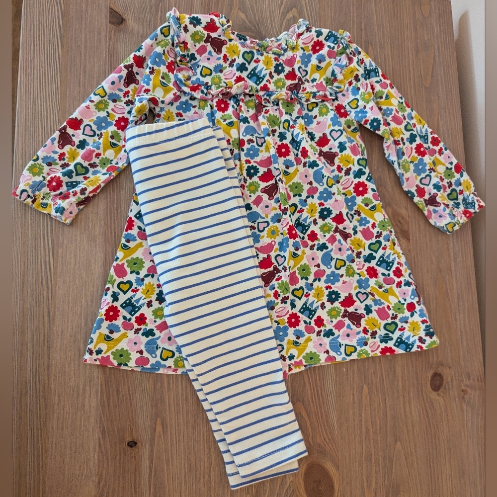 Baby Boden Nursery Dress With leggings